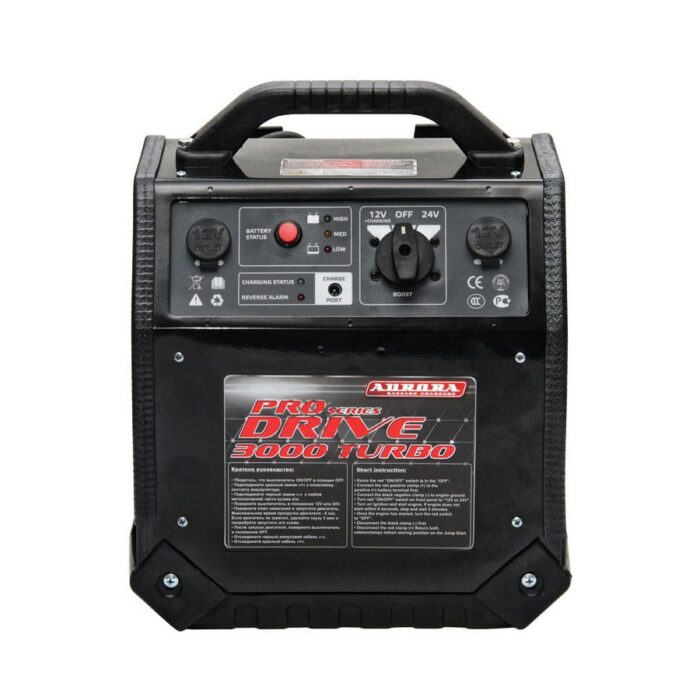 Пусковое устройство AURORA DOUBLE DRIVE 3000 TURBO PRO SERIES — изображение 2