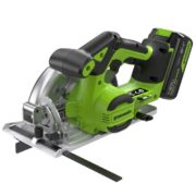 Дисковая пила акк. Greenworks GD24CS165 с 1х4Ач, ЗУ, кор — изображение 7