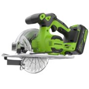 Дисковая пила акк. Greenworks GD24CS165 с 1х4Ач, ЗУ, кор — изображение 8