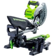 Торцовочная пила акк. Greenworks GD24MS216 с 1х2Ач, ЗУ — изображение 7