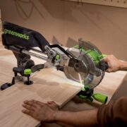 Торцовочная пила акк. Greenworks GD24MS216 с 1х2Ач, ЗУ — изображение 21
