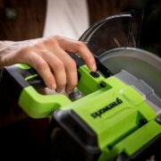 Торцовочная пила акк. Greenworks GD24MS216 с 1х2Ач, ЗУ — изображение 25