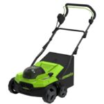 Аэратор-скарификатор аккумуляторный Greenworks GD40SC38II