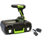 Дрель-шуруповерт акк. Greenworks GD24DD35K2 с 1х2Ач, ЗУ, кейс — изображение 2