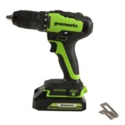 Дрель-шуруповерт акк. Greenworks GD24DD35K2 с 1х2Ач, ЗУ, кейс — изображение 3