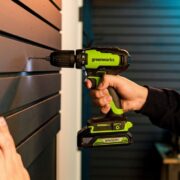 Дрель-шуруповерт акк. Greenworks GD24DD35K2 с 1х2Ач, ЗУ, кейс — изображение 9
