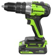 Дрель-шуруповерт ударная акк. Greenworks GD24DD60 с 1х2Ач, ЗУ, кор — изображение 4