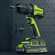 Дрель-шуруповерт акк. Greenworks DD345 с 1х2Ач, ЗУ, кор — изображение 17