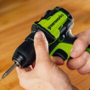 Дрель-шуруповерт акк. Greenworks DD345 с 2х2Ач, ЗУ, кор — изображение 12