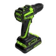 Дрель-шуруповерт акк. Greenworks DD345 с 2х2Ач, ЗУ, кор — изображение 13