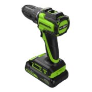 Дрель-шуруповерт акк. Greenworks DD345 с 2х2Ач, ЗУ, кор — изображение 5