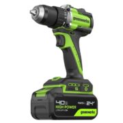 Дрель-шуруповерт акк. Greenworks DD560 с 1х4Ач, ЗУ, кор — изображение 3