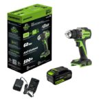 Дрель-шуруповерт акк. Greenworks DD560 с 1х4Ач, ЗУ, кор