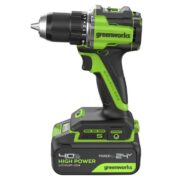Дрель-шуруповерт акк. Greenworks DD560 с 1х4Ач, ЗУ, кор — изображение 6