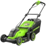 Газонокосилка аккумуляторная Greenworks GD24X2LM411 c 2хАКБ 4Ач и ЗУ