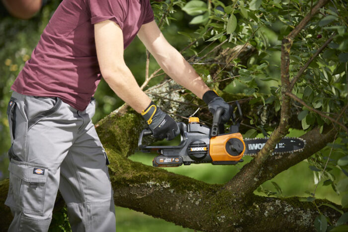 Пила цепная аккумуляторная WORX WG322E.1 с 2Ач х1 и ЗУ — изображение 14