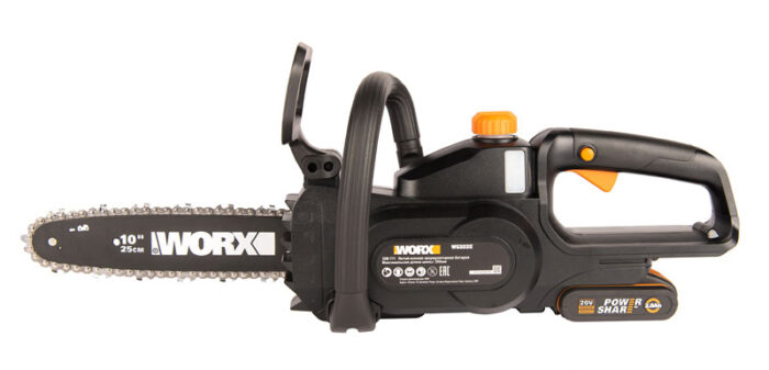Пила цепная аккумуляторная WORX WG322E.1 с 2Ач х1 и ЗУ — изображение 2