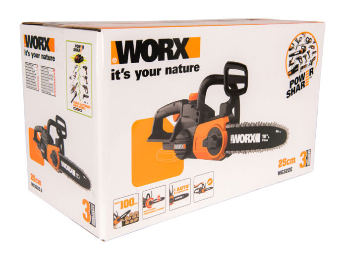 Пила цепная аккумуляторная WORX WG322E.9 — изображение 8