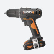 Дрель-шуруповерт аккумуляторная WORX WX108 с 2Ач x2, ЗУ 2А, кейс