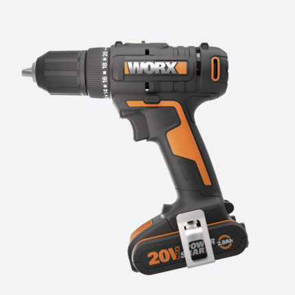 Дрель-шуруповерт аккумуляторная WORX WX108 с 2Ач x2, ЗУ 2А, кейс