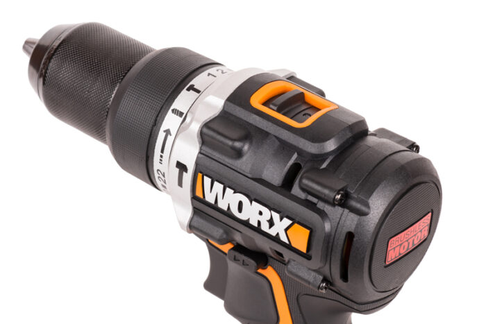 Дрель-шуруповерт ударная аккумуляторная WORX WX352 с 2Ач x2, ЗУ 2А, кейс — изображение 8