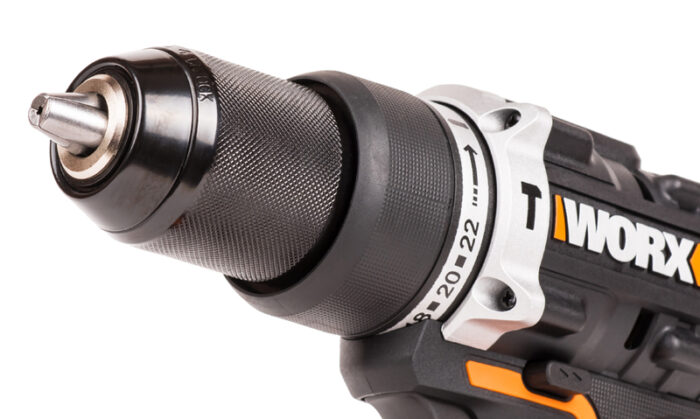 Дрель-шуруповерт ударная аккумуляторная WORX WX352 с 2Ач x2, ЗУ 2А, кейс — изображение 7