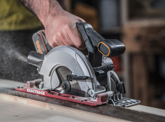 Дисковая пила аккумуляторная WORX WX530 с 2 Ач х1, ЗУ 2А, коробка — изображение 11
